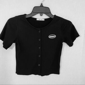 Kid  Ka Ka  Blue Short Sleeves Top.